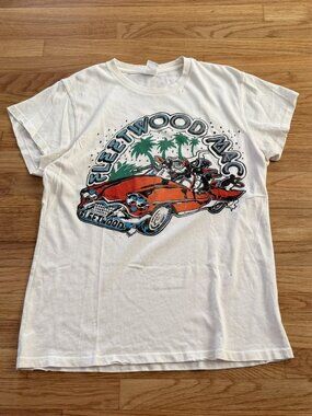 MadeWorn Fleetwood Mac Tour '78 Dirty White Small